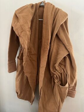 Free People Oversized Tank-Style Top in Caramel